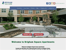 Tablet Screenshot of brighamsquare.com